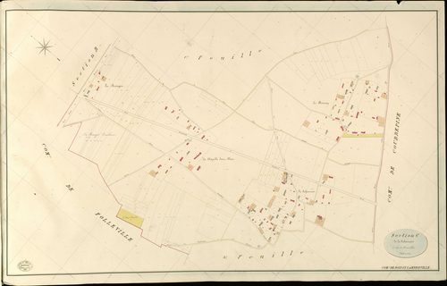 Boissy-Lamberville. Section C _ de la Cahonnais _ 2e de 3 Feuilles