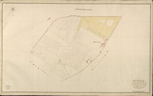 Boncourt. Section A _ de la sente de Cocherel _ 3e et dernière Feuille
