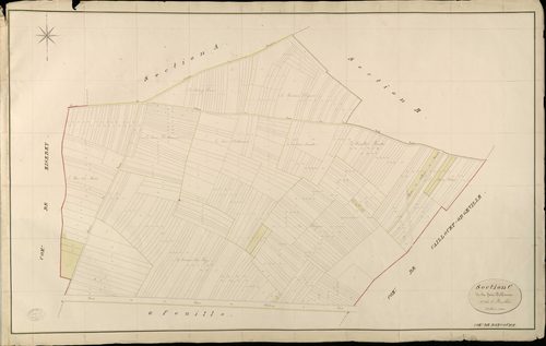 Boncourt. Section C _ de la haie Delhomme _ 1re de 2 Feuilles