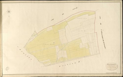 Bonneville-sur-Iton (La). Section A _ de la Brisonnerie _ 2e et dernière Feuille