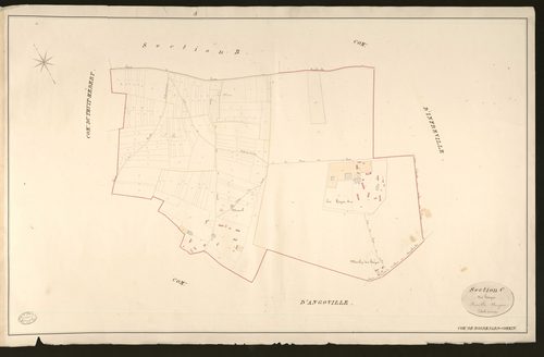 Bosc-Benard-Commin. Section C _ des hayes _ Feuille Unique