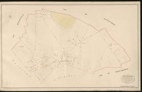 Bosc-Benard-Crescy. Section A _ de Bosbenard-Cresey _ 1re de 2 Feuilles