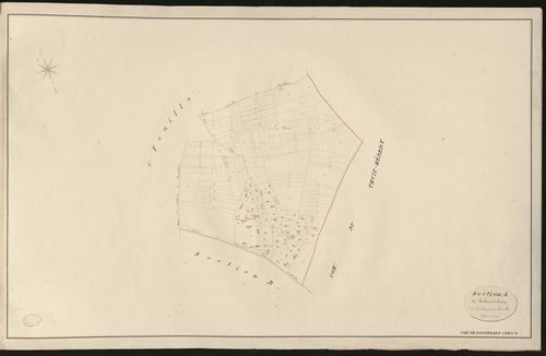 Bosc-Benard-Crescy. Section A _ de Bosbenard-Cresey _ 2e et derniere Feuille