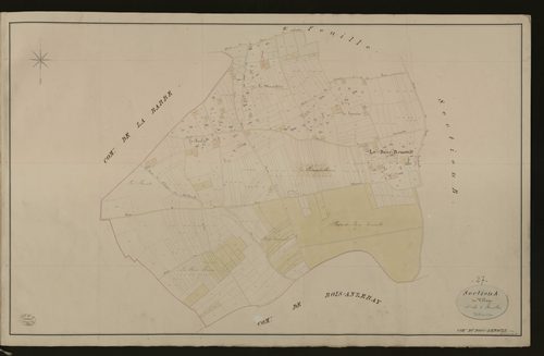 Bosc-Renoult-en-Ouche. Section A _ du Village _ 1re de 2 Feuilles