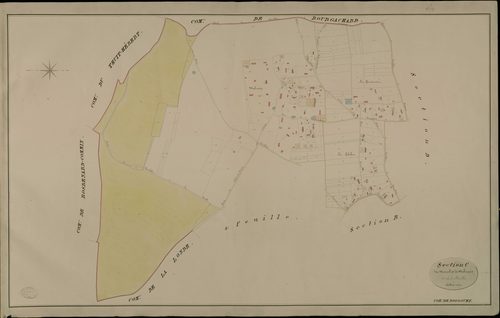Bosgouet. Section C _ du Mesnil et de Malmain _ 1re de 2 Feuilles
