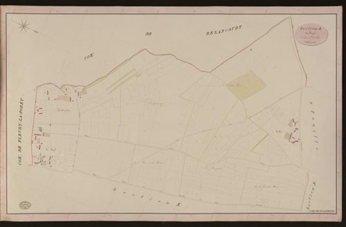 Bosquentin. Section A _ du Fayel _ 1re de 2 Feuilles