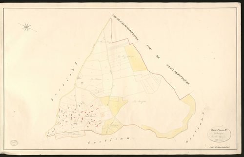 Bosrobert. Section B _ des Bruyères _ Feuille Unique