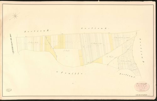 Bouafles. Section D _ du Bois du Breuil _ 1re de 2 Feuilles