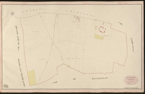 Bouchevilliers. Section A _ de Bouchevilliers _ 2e de 4 Feuilles