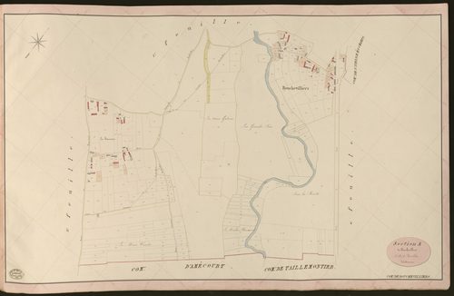 Bouchevilliers. Section A _ de Bouchevilliers _ 3e de 4 Feuilles