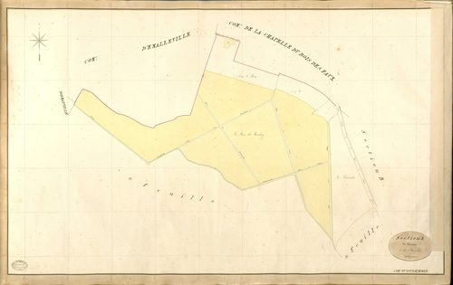 Boulay-Morin (Le). Section A _ du Château _ 1re de 3 Feuilles