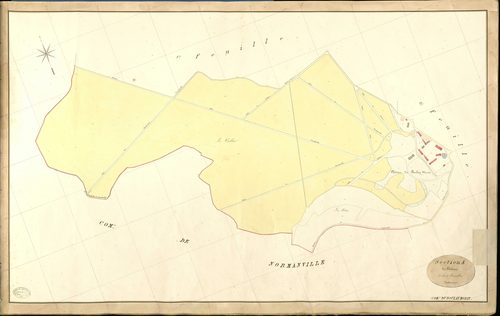 Boulay-Morin (Le). Section A _ du Château _ 2e de 3 Feuilles