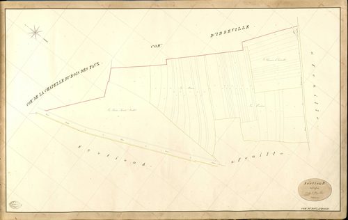 Boulay-Morin (Le). Section B _ de l'Eglise _ 1re de 6 Feuilles