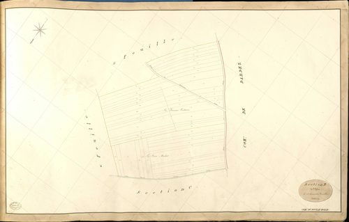 Boulay-Morin (Le). Section B _ de l'Eglise _ 6e et dernière Feuille