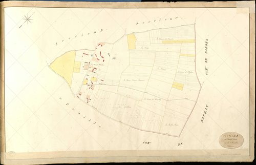 Boulay-Morin (Le). Section E _ du Mesnil Morin _ 1re de 2 Feuilles