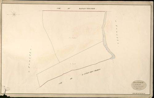 Bouquelon. Section A _ des Courtils _ 2e de 3 Feuilles