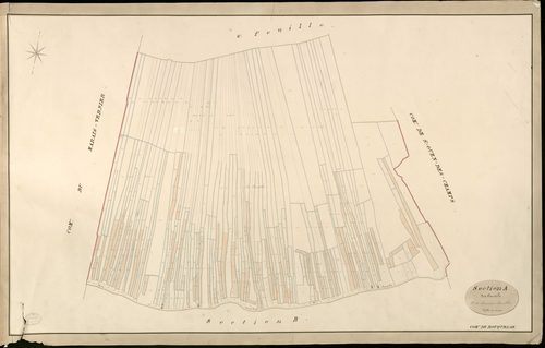 Bouquelon. Section A _ des Courtils _ 3e et dernière Feuille