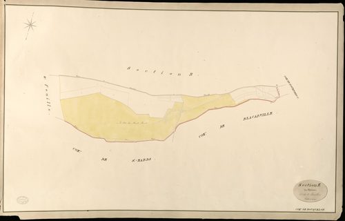 Bouquelon. Section E _ du Château _ 1re de 2 Feuilles