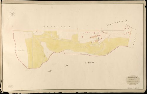 Bouquelon. Section E _ du Château _ 2e et dernière Feuille