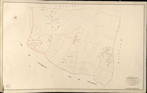 Bourneville. Section C _ de Beaumont _ 2e et dernière Feuille