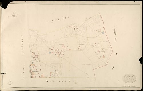 Bourneville. Section D _ du Moulin de Brotonne _ 2e et dernière Feuille