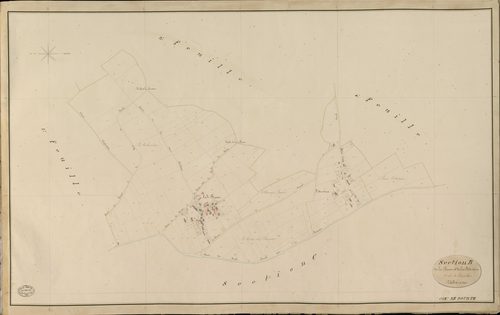 Bourth. Section B _ de la Brosse et de la Bodinière _ 2e de 4 Feuilles