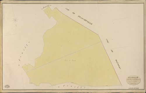 Bourth. Section B _ de la Brosse et de la Bodinière _ 3e de 4 Feuilles