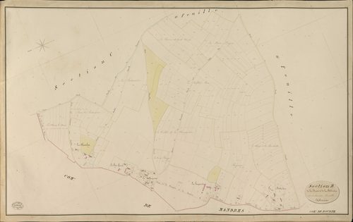 Bourth. Section B _ de la Brosse et de la Bodinière _ 4e et dernière Feuille