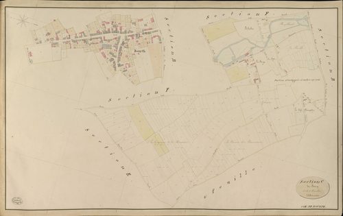 Bourth. Section C _ du Bourg _ 1re de 2 Feuilles