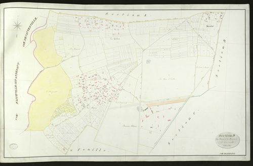 Brestot. Section D _ des Chêvres et de Brumare _ 1re de 3 Feuilles