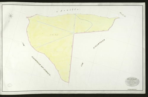 Brestot. Section D _ des Chêvres et de Brumare _ 2e de 3 Feuilles