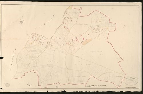 Brétigny. Section C _ de l'Eglise _ 2e et dernière Feuille