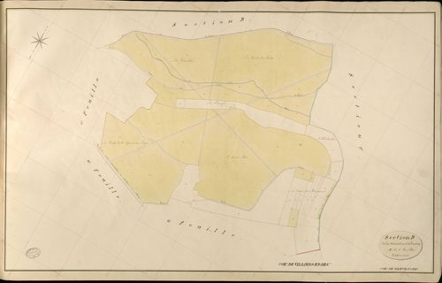 Breuilpont. Section D _ de la Marnière et de Houdan _ 2e de 6 Feuilles