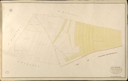 Breuilpont. Section D _ de la Marnière et de Houdan _ 3e de 6 Feuilles