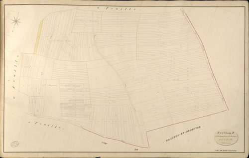 Breuilpont. Section D _ de la Marnière et de Houdan _ 4e de 6 Feuilles