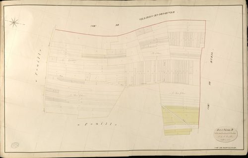 Breuilpont. Section D _ de la Marnière et de Houdan _ 5e de 6 Feuilles