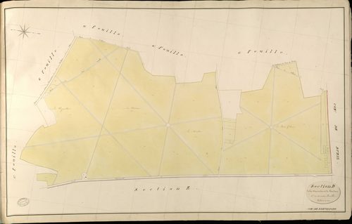 Breuilpont. Section D _ de la Marnière et de Houdan _ 6e de dernière Feuille