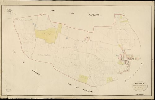 Breux-sur-Avre. Section A _ de la Troudière et du Bois Néron _ Feuille Unique