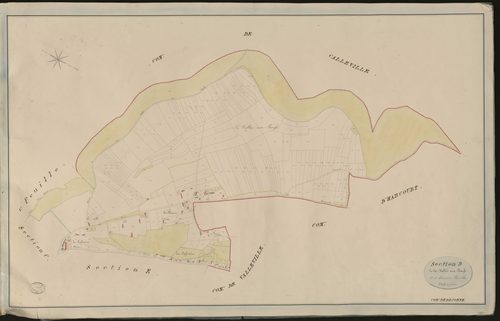 Brionne. Section D _ de la Vallée aux Bœufs _ 2e et dernière Feuille