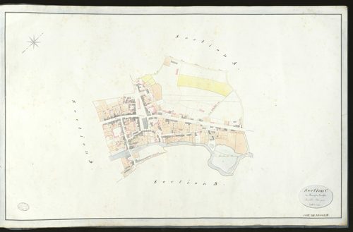 Broglie. Section C _ du Bourg de Broglie _ Feuille Unique