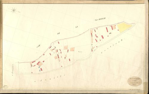 Brosville. Section A _ de l'Eglise _ 2e de 5 Feuilles