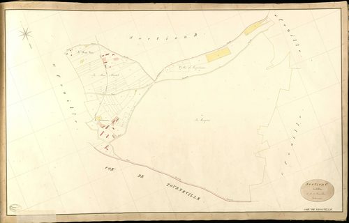 Brosville. Section C _ des Collets _ 3e de 5 Feuilles
