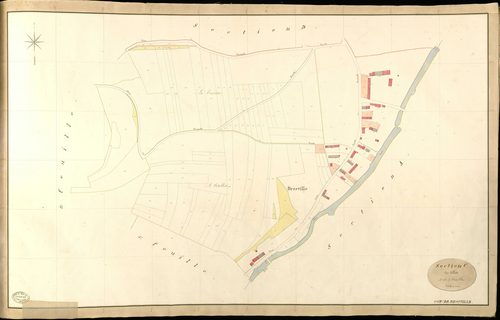 Brosville. Section C _ des Collets _ 4e de 5 Feuilles