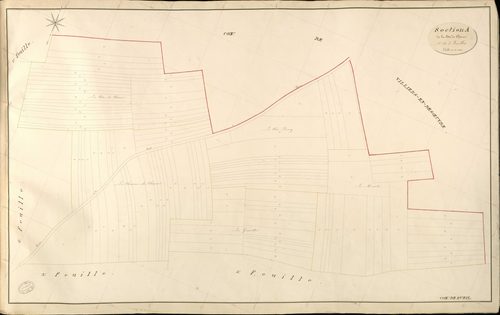 Bueil. Section A _ de la Côte de Chanu _ 4e de 5 feuilles