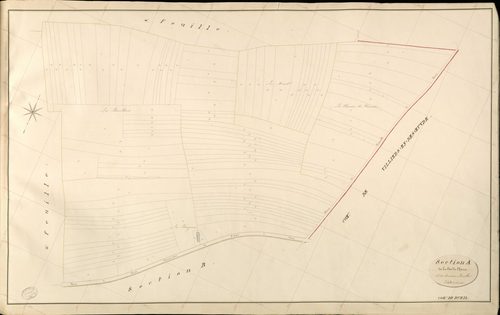 Bueil. Section A _ de la Côte de Chanu _ 5e et dernière feuille