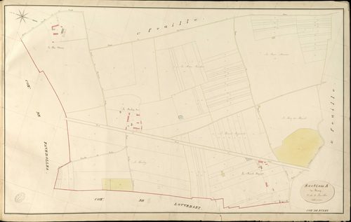 Burey. Section A _ de Burey _ 2e de 4 Feuilles