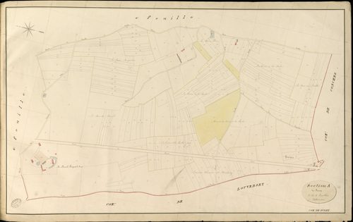 Burey. Section A _ de Burey _ 3e de 4 Feuilles