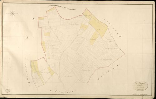 Caillouet-Orgeville. Section C _ d'Orgeville _ 1re de 2 Feuilles