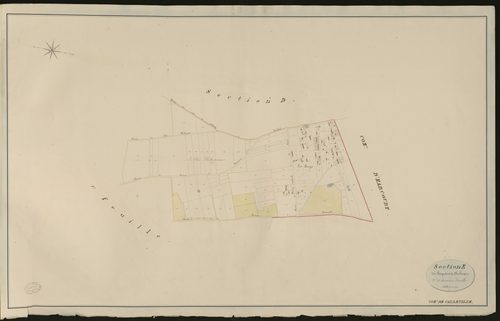 Calleville. Section E _ des Bosquets et du Clos Hagan _ 2e et dernière Feuille