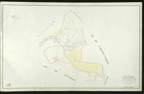 Campigny. Section D _ de la Licorne et du Moulin de Campigny _ 1re de 3 Feuilles